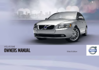 Volvo S40 - Owners manual 2012-1